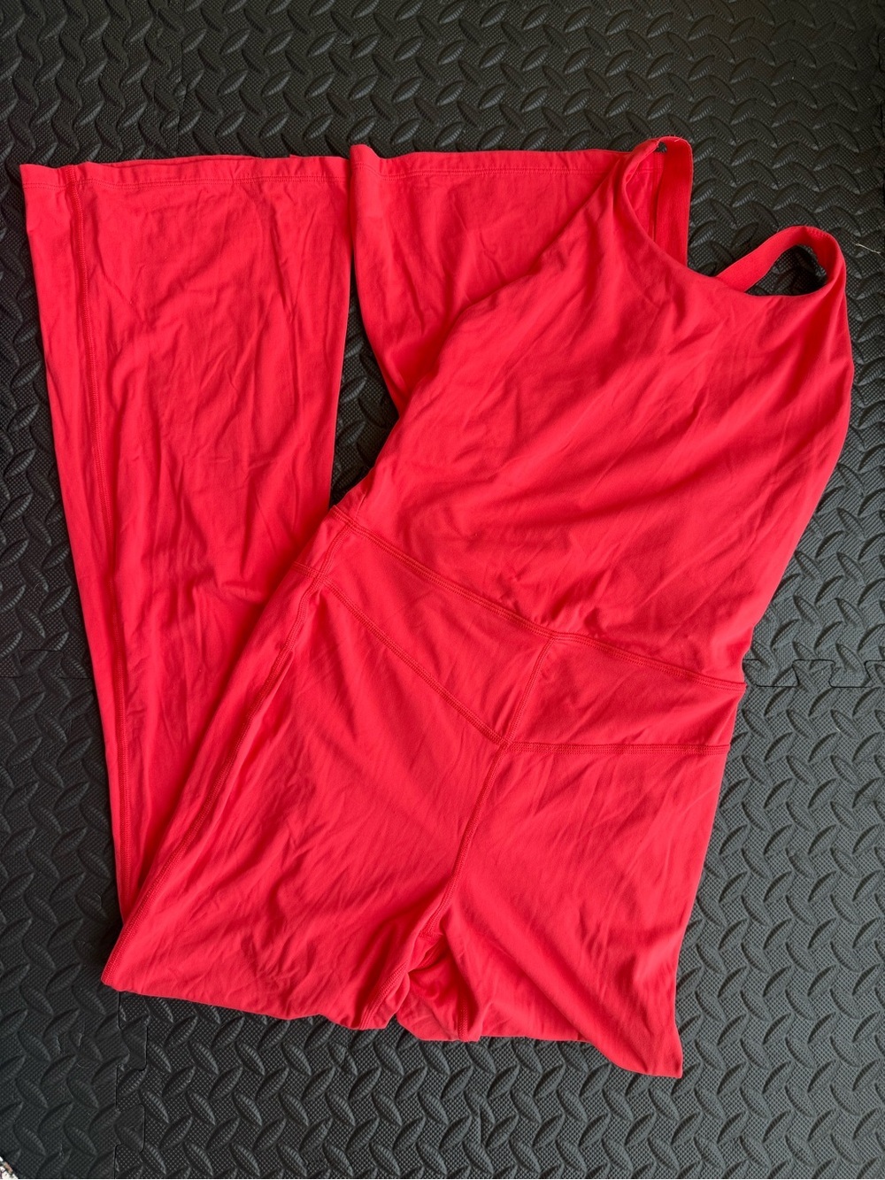 JoyLab Sleeveless Scoop-Neck Wide-Leg Jumpsuit in Hot Pink